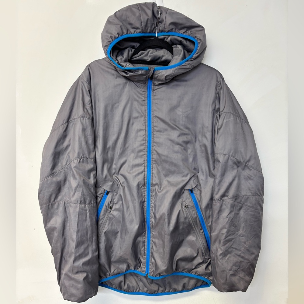 RARE - Nike Kobe Primaloft Basketball Full Zip Jacket 'Silver' - Sz Men's Large